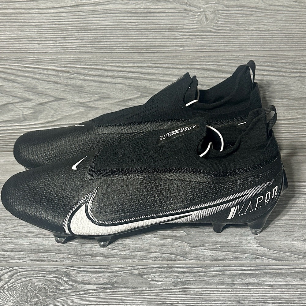 Nike Vapor Edge Elite 360 Mens 16 Black White Solid Athletic Modern CZ7837-001 - Picture 3 of 7